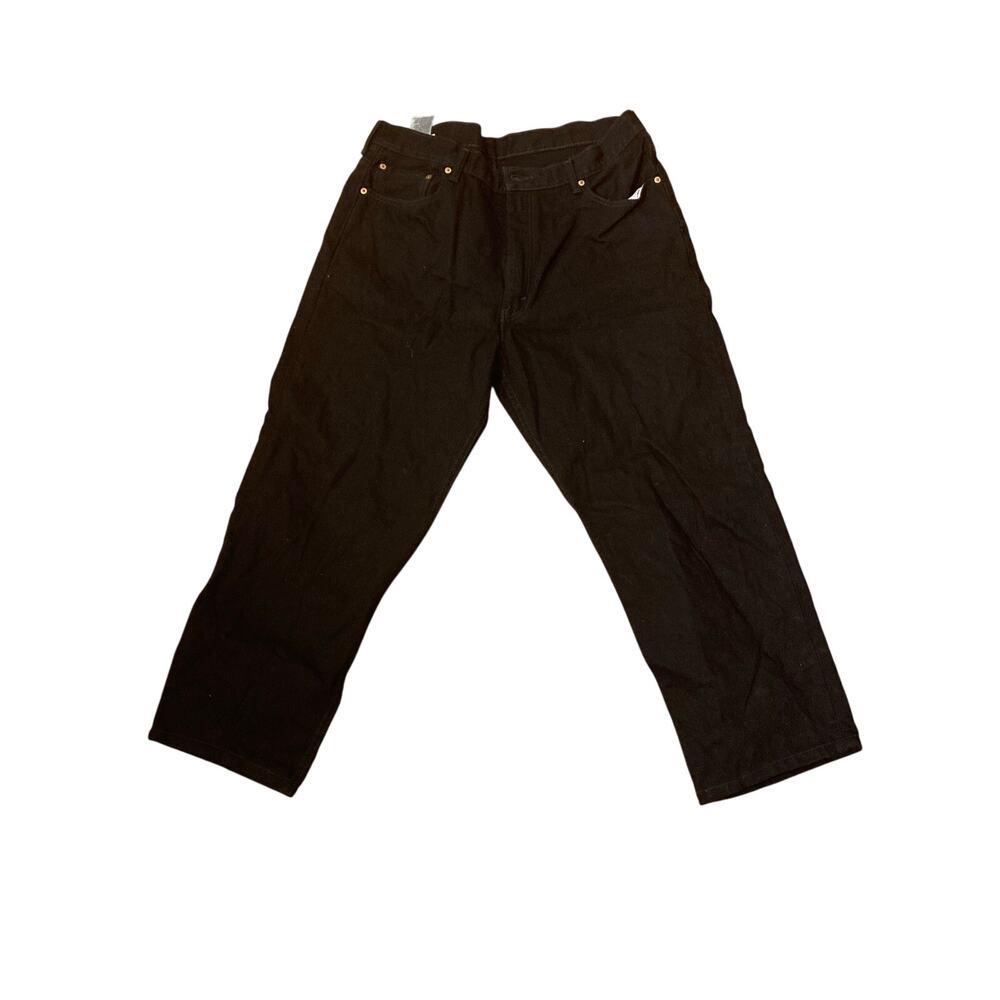 Levi's 550 Men's 40x30 Relaxed Fit Black Jeans Denim Pants
